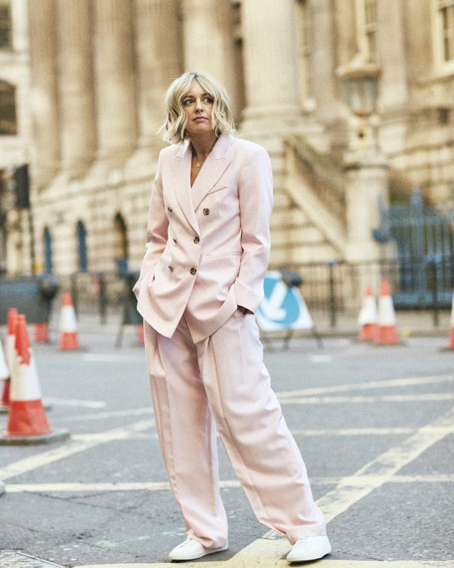 How To style a Pink Suit on Emma Rose Style