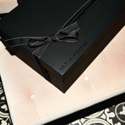 Iconic Net-a-Porter Gift box on Emma Rose Style