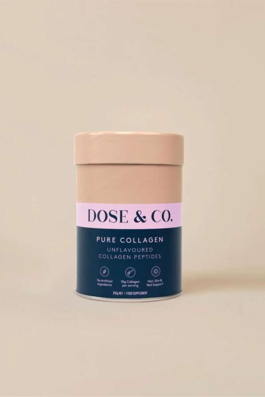 Dose & Co Unflavoured Collagen Review on Emma Rose Style