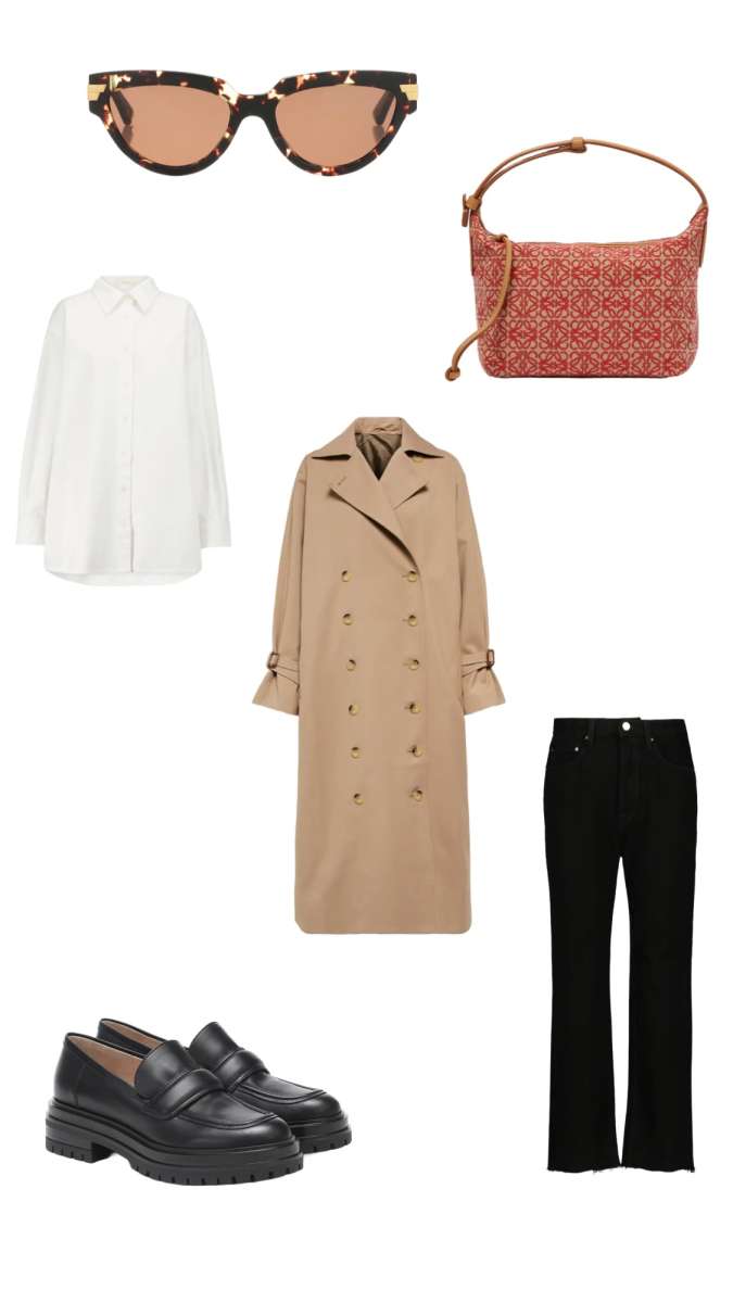 Emma Rose Style how to wear a trench coat 