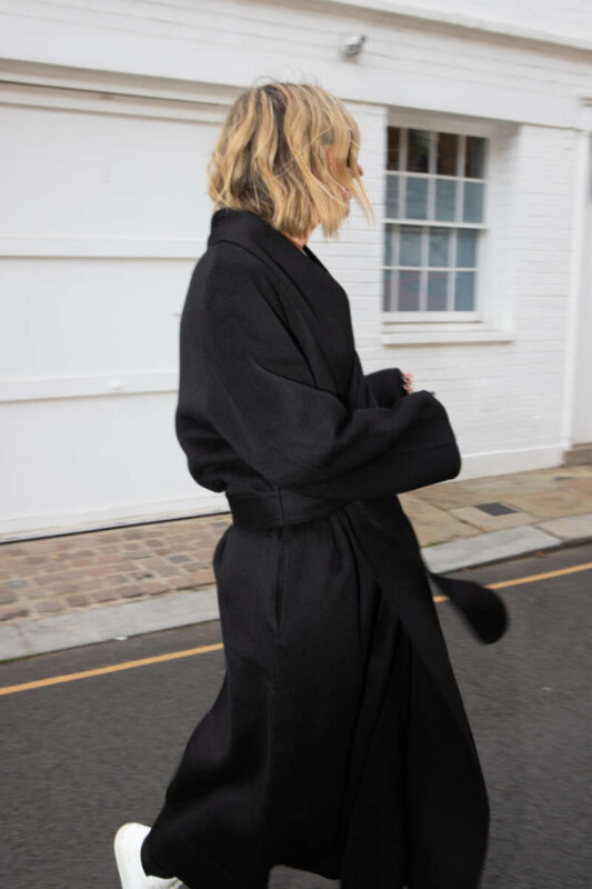 Toteme Belted Robe Coat Emma Rose Style